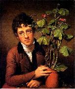Rembrandt Peale, Rubens Peale with a Geranium